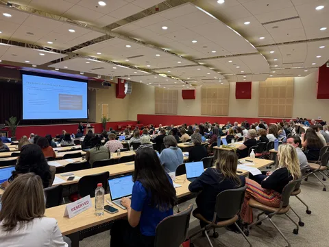 A photograph from the Leadership Summit