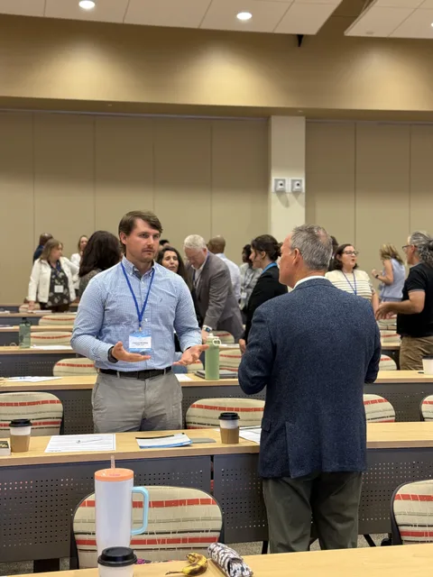 A photograph from the Leadership Summit
