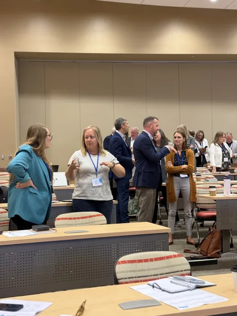 A photograph from the Leadership Summit