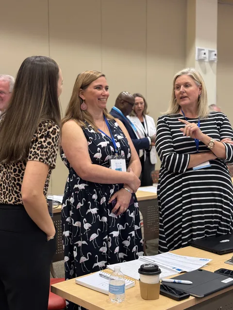 A photograph from the Leadership Summit