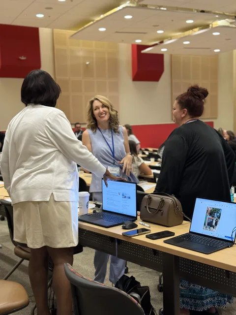 A photograph from the Leadership Summit