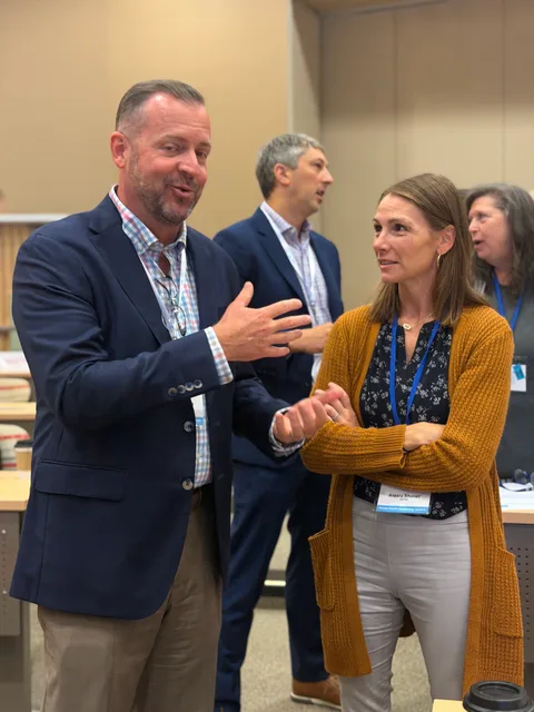 A photograph from the Leadership Summit