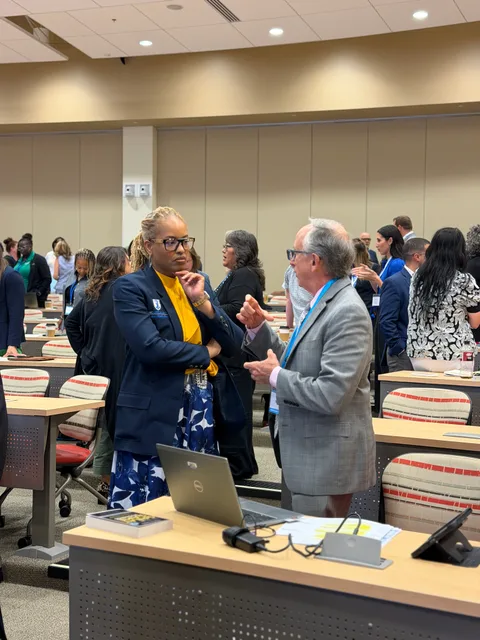 A photograph from the Leadership Summit