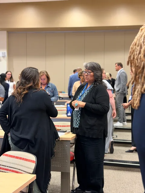 A photograph from the Leadership Summit