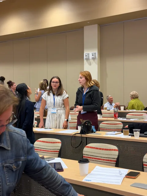 A photograph from the Leadership Summit