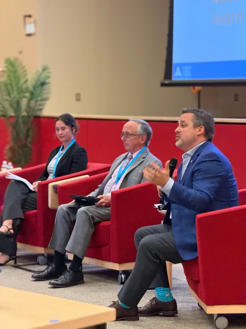 A photograph from the Leadership Summit