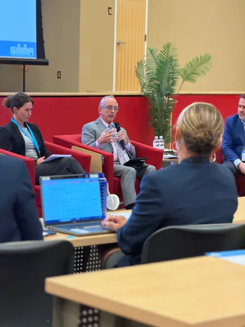 A photograph from the Leadership Summit