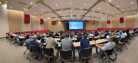 A photograph from the Leadership Summit